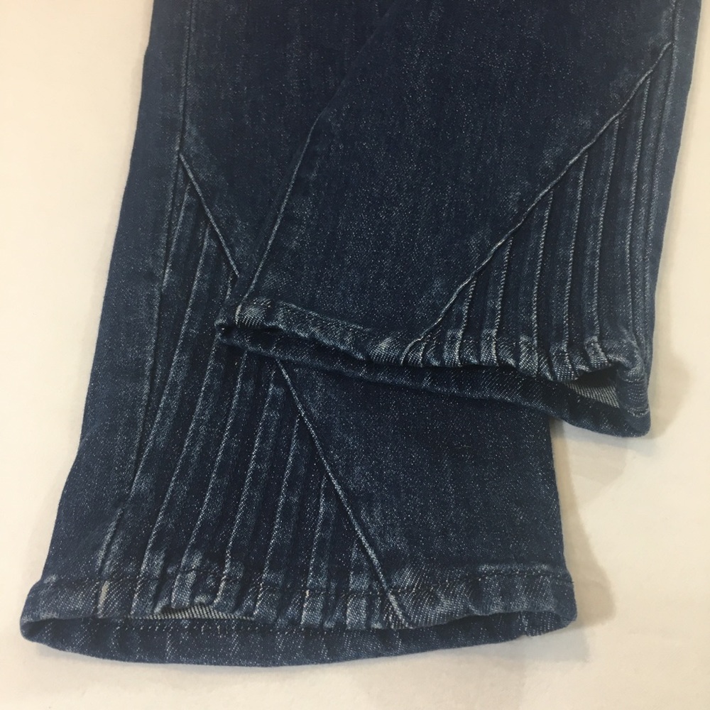 J BRAND Ruby High Rise Tribal Hem Cropped Festival Concert Match Wash Jeans - Picture 10 of 10
